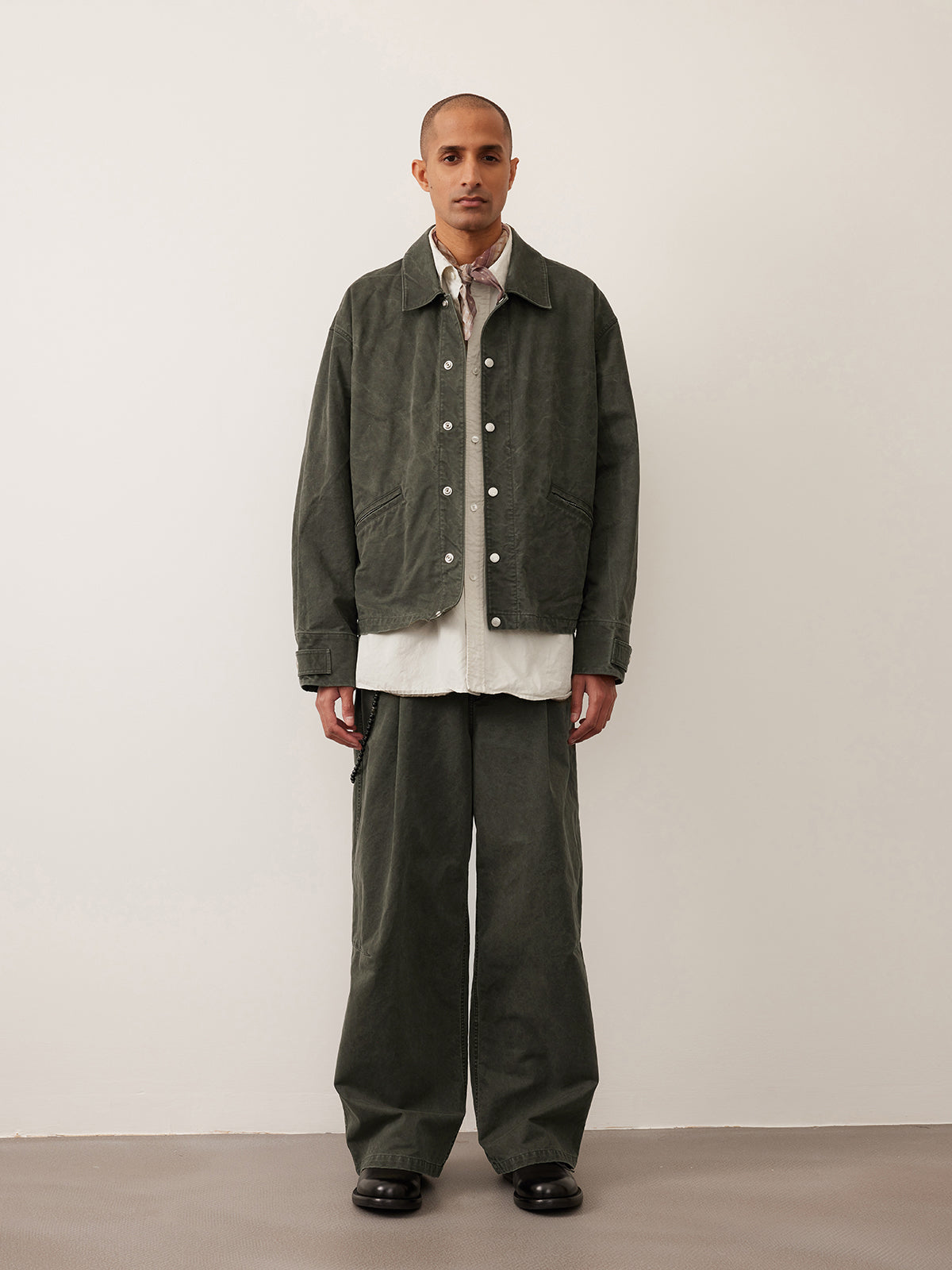 Washed Damaged Coach Jacket