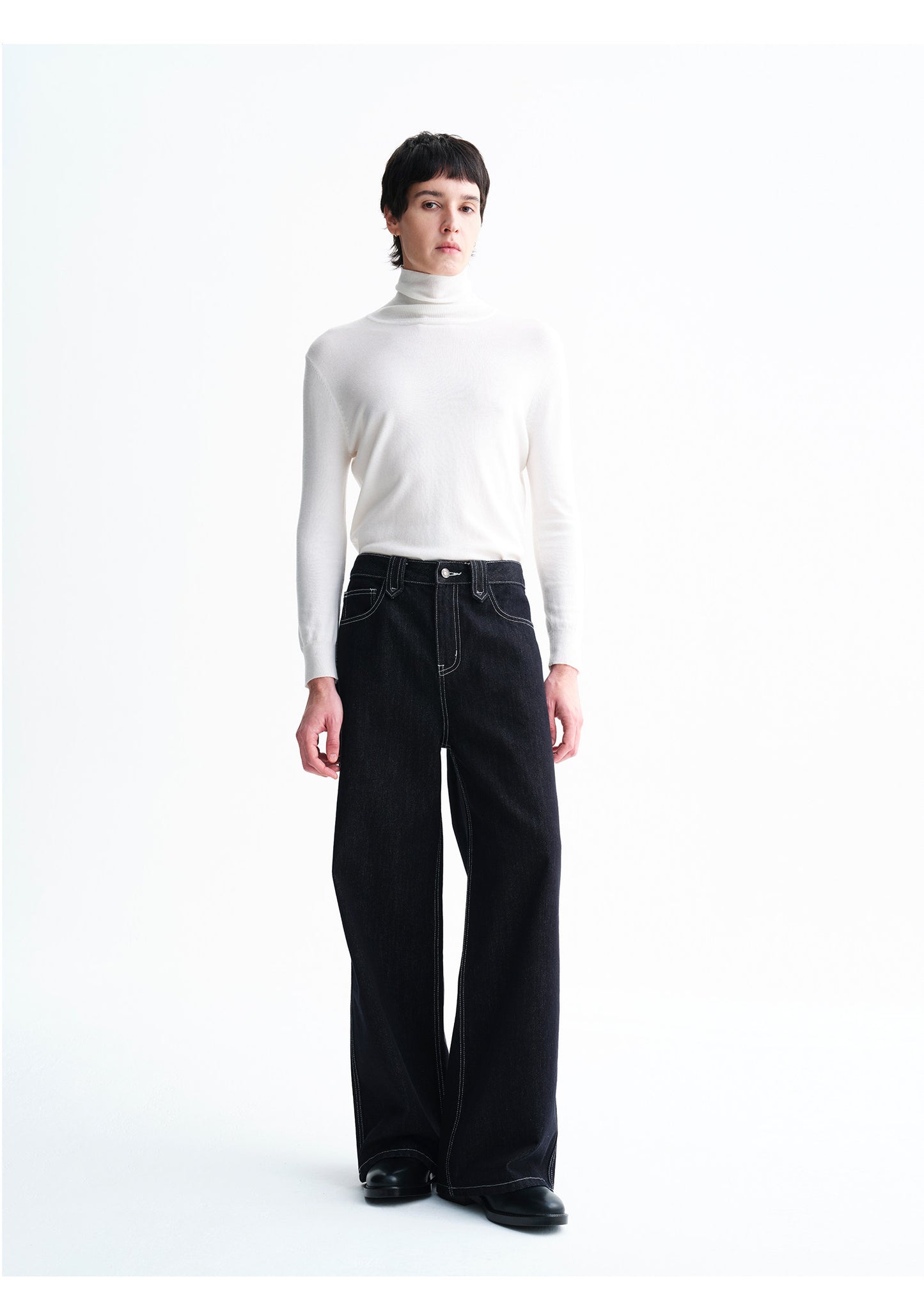 Unprocessed Denim Pants