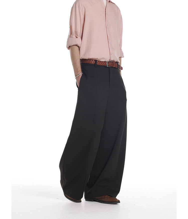 Draping Curve Casual Pants