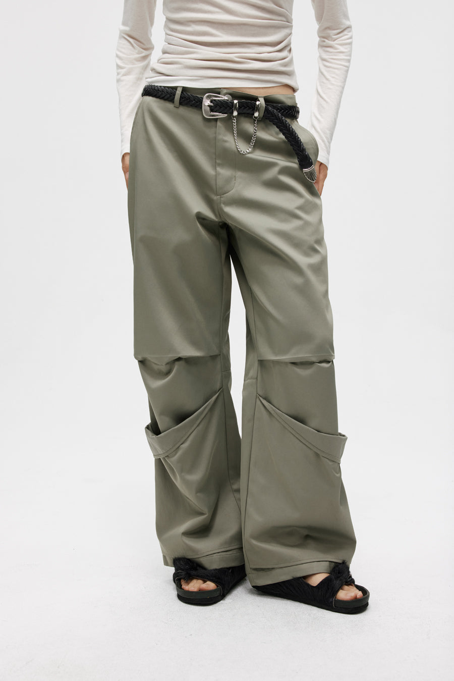 Waterproof A-Line Straight Work Pants