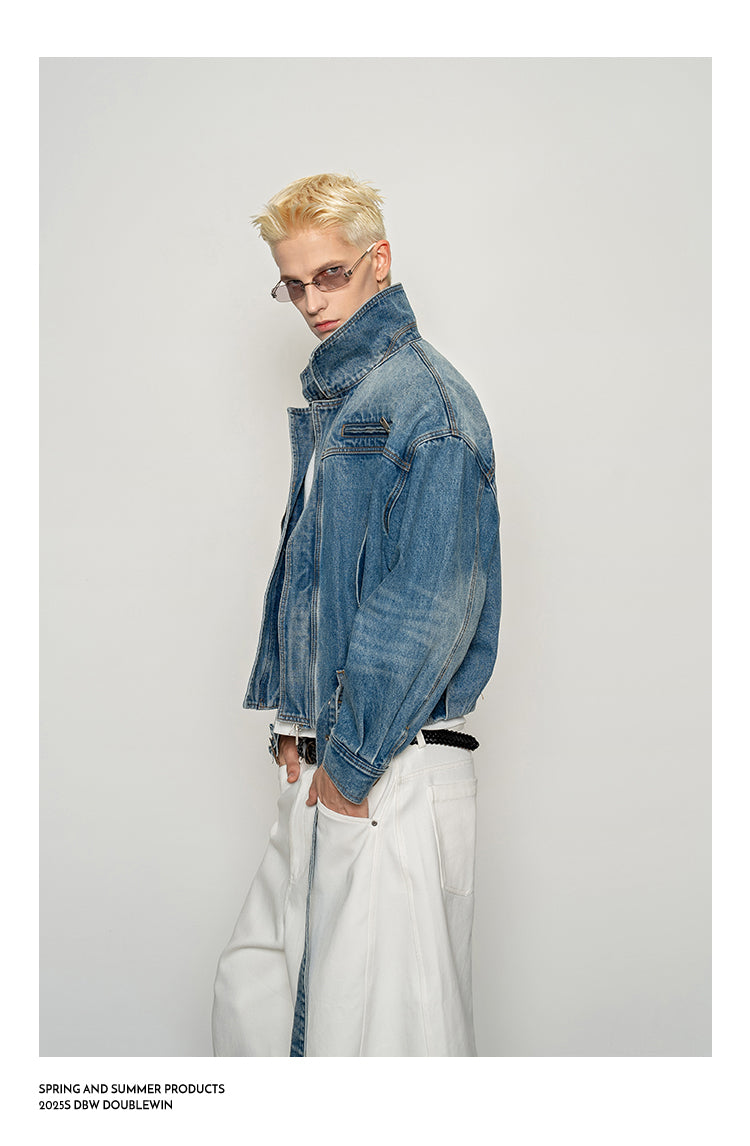 Retro-Wash Denim Jacket
