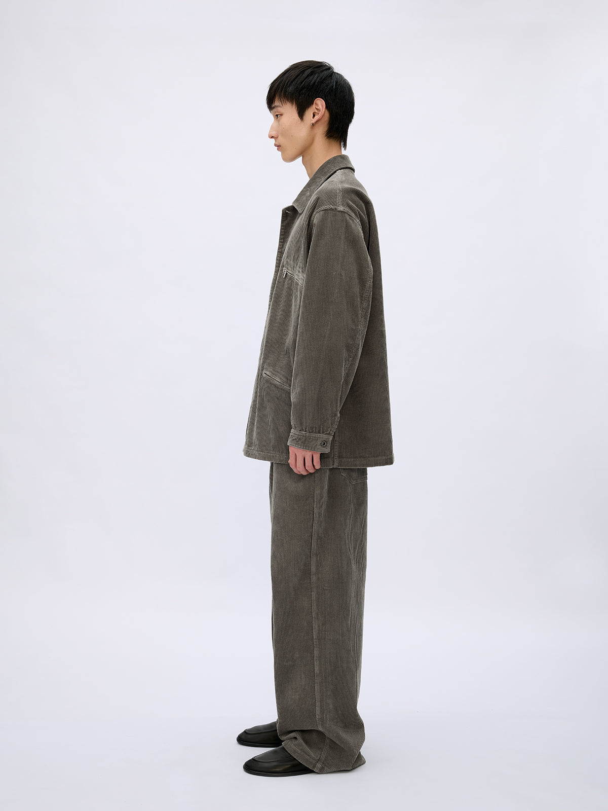 Wash-processed Cotton Corduroy Jacket