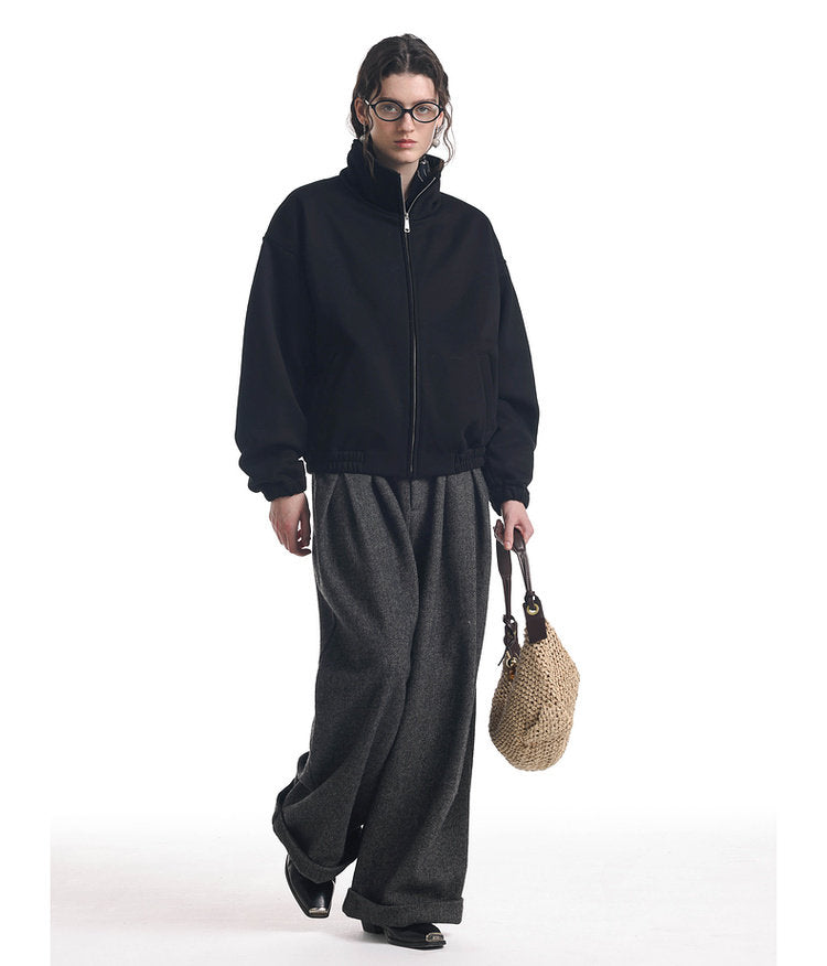 Wide Leg Loose Fit Casual Pants