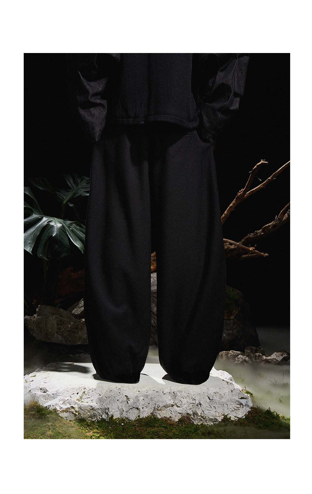 Butterfly Thick Casual Pants