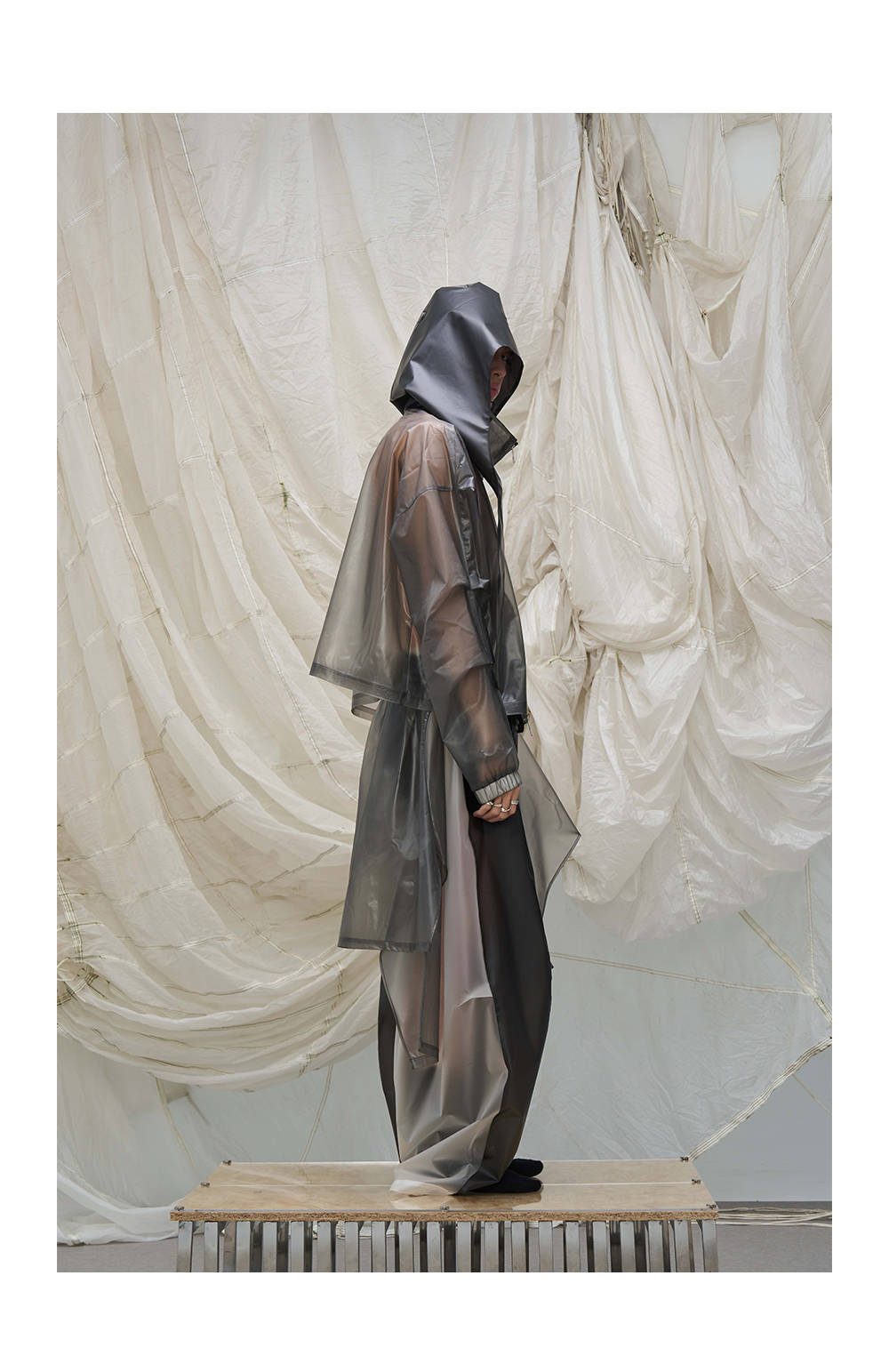 Machete Silhouette Rain Pants