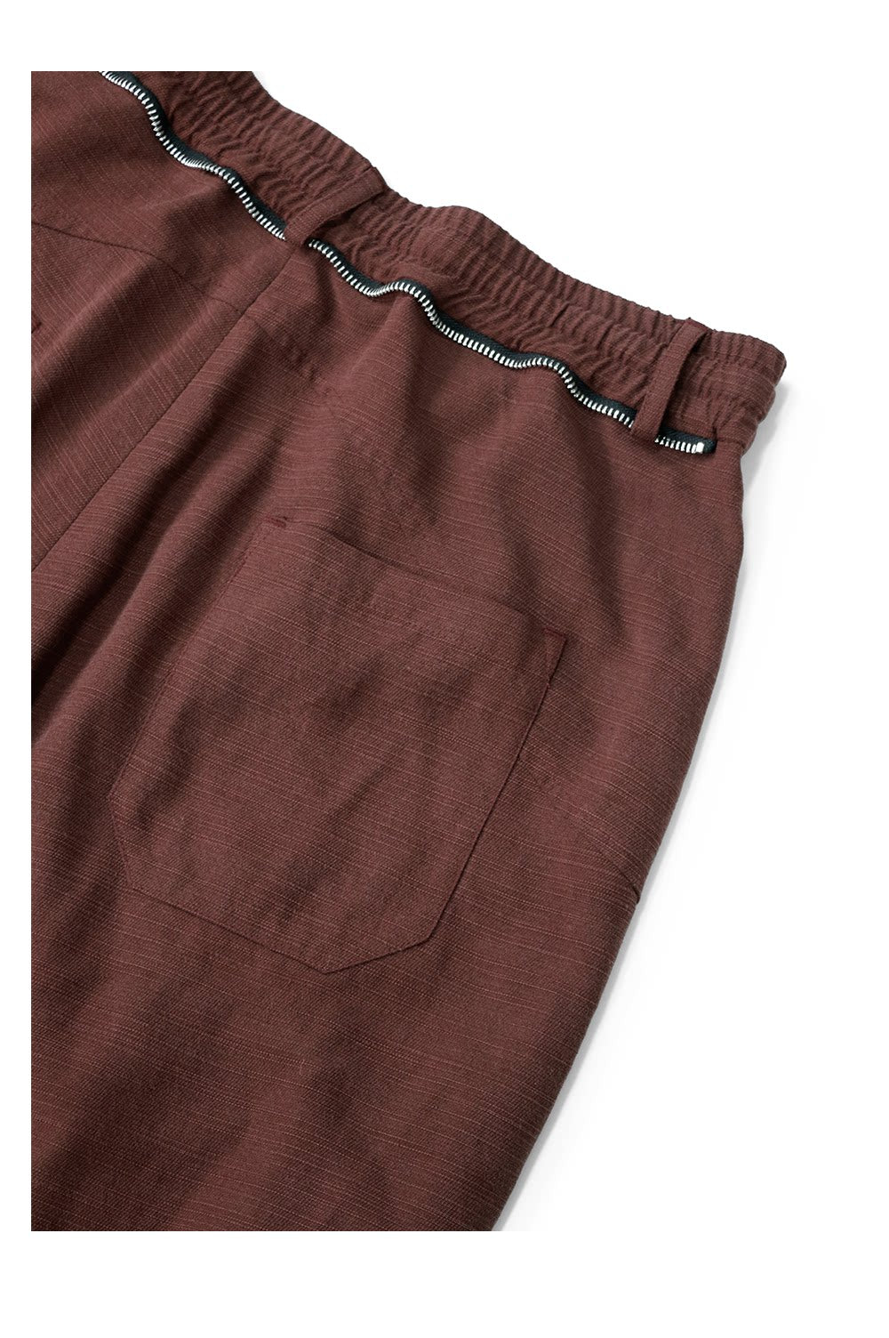 Deconstructed Cropped Pants