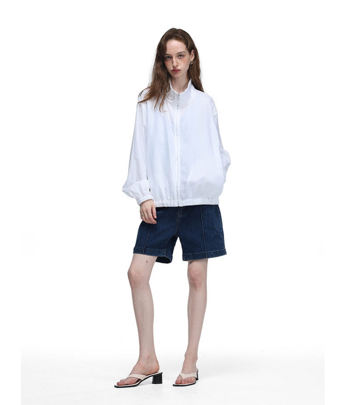 Lightweight Stand-Collar Casual Jacket