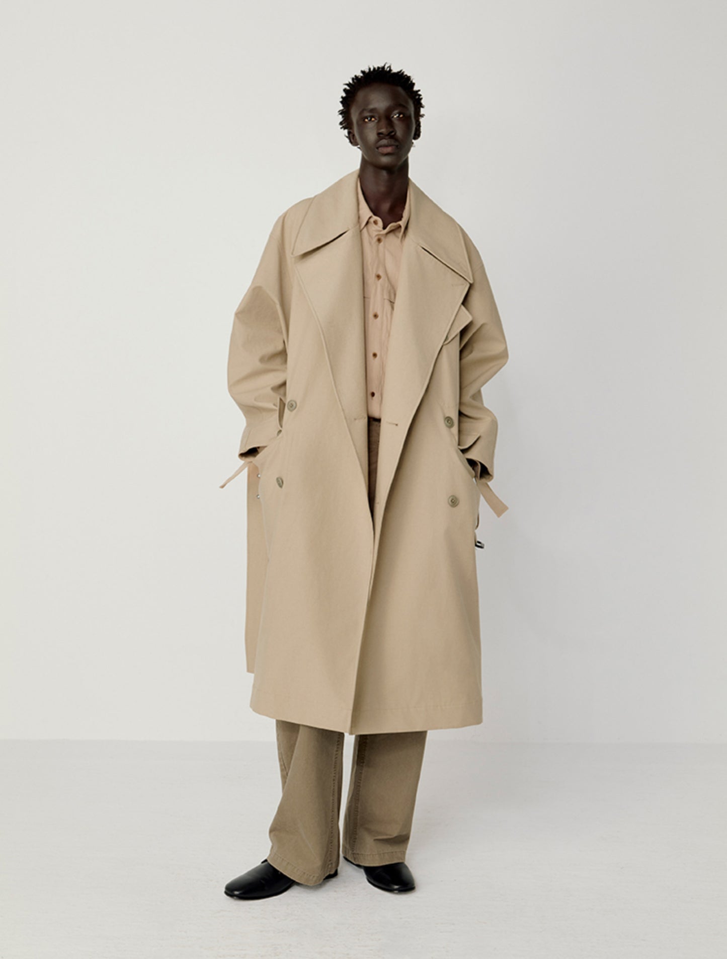 Oversized trench coat