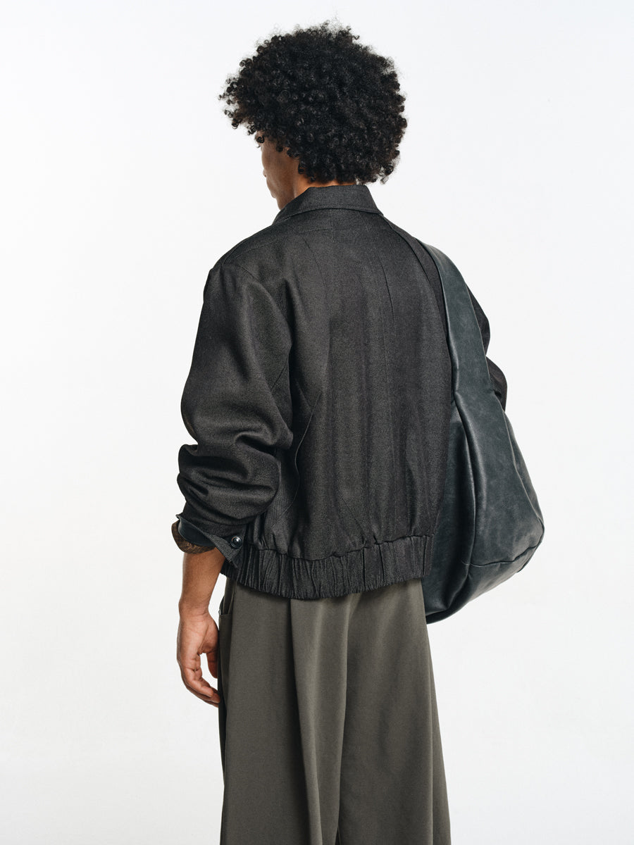 Short-length padded jacket