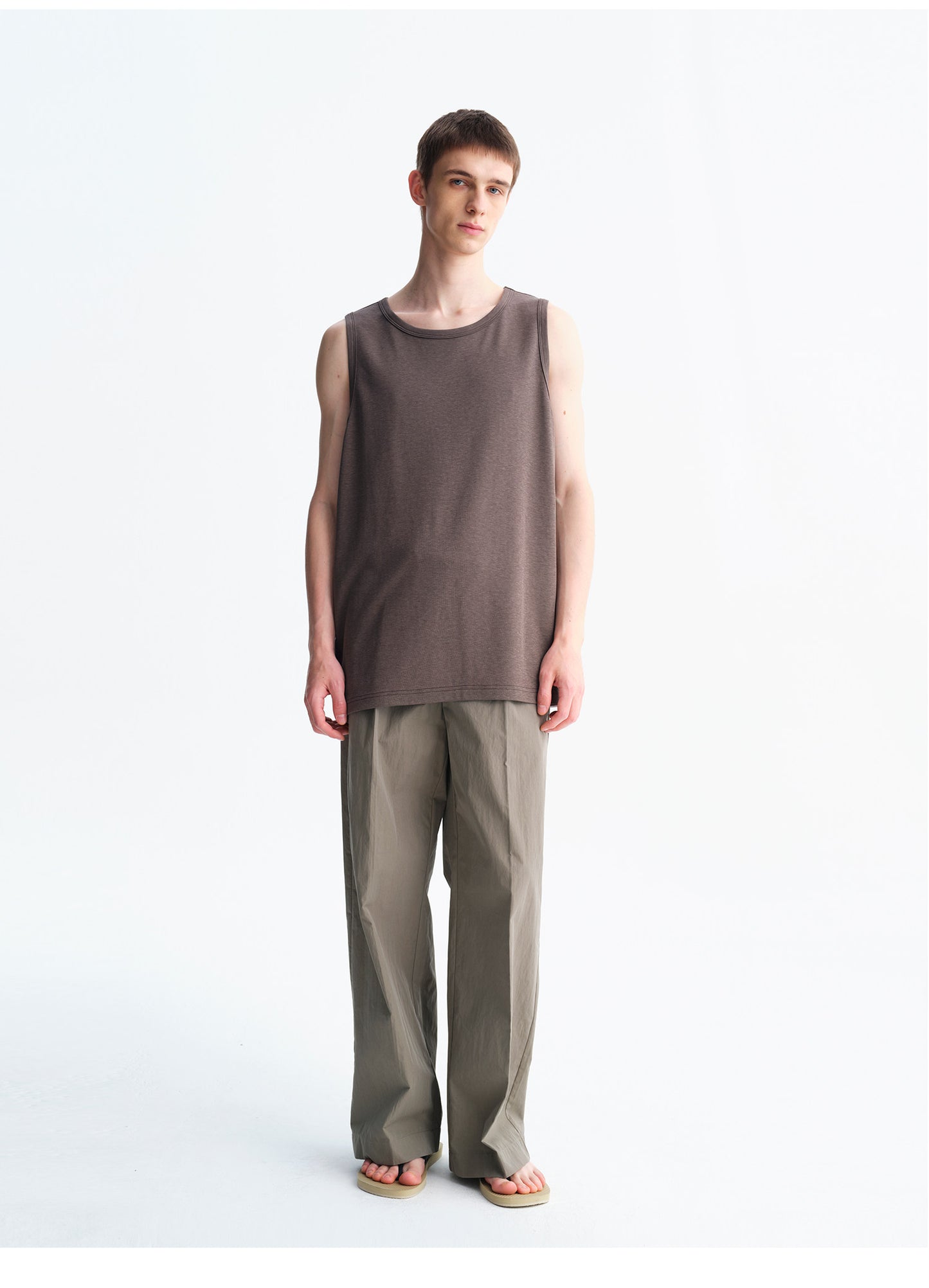 Casual Wide-Leg Pants with Detachable Belt