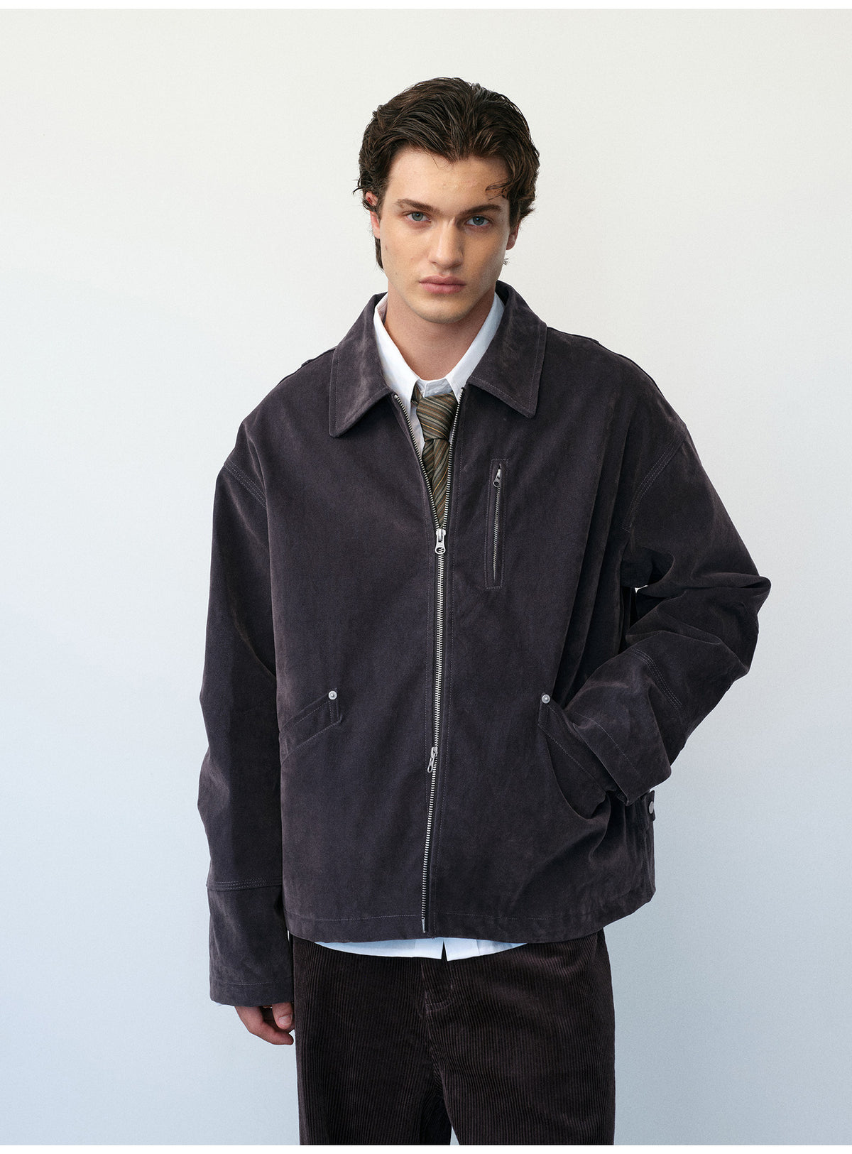 Retro Collared Jacket