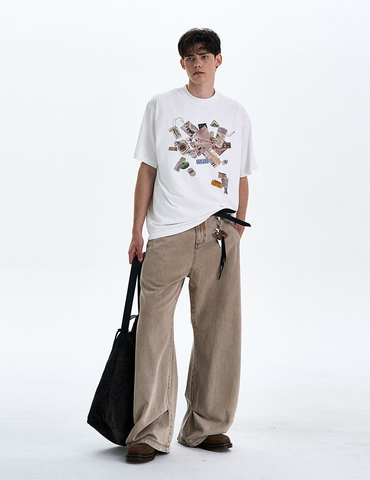 Washed Print T-Shirt