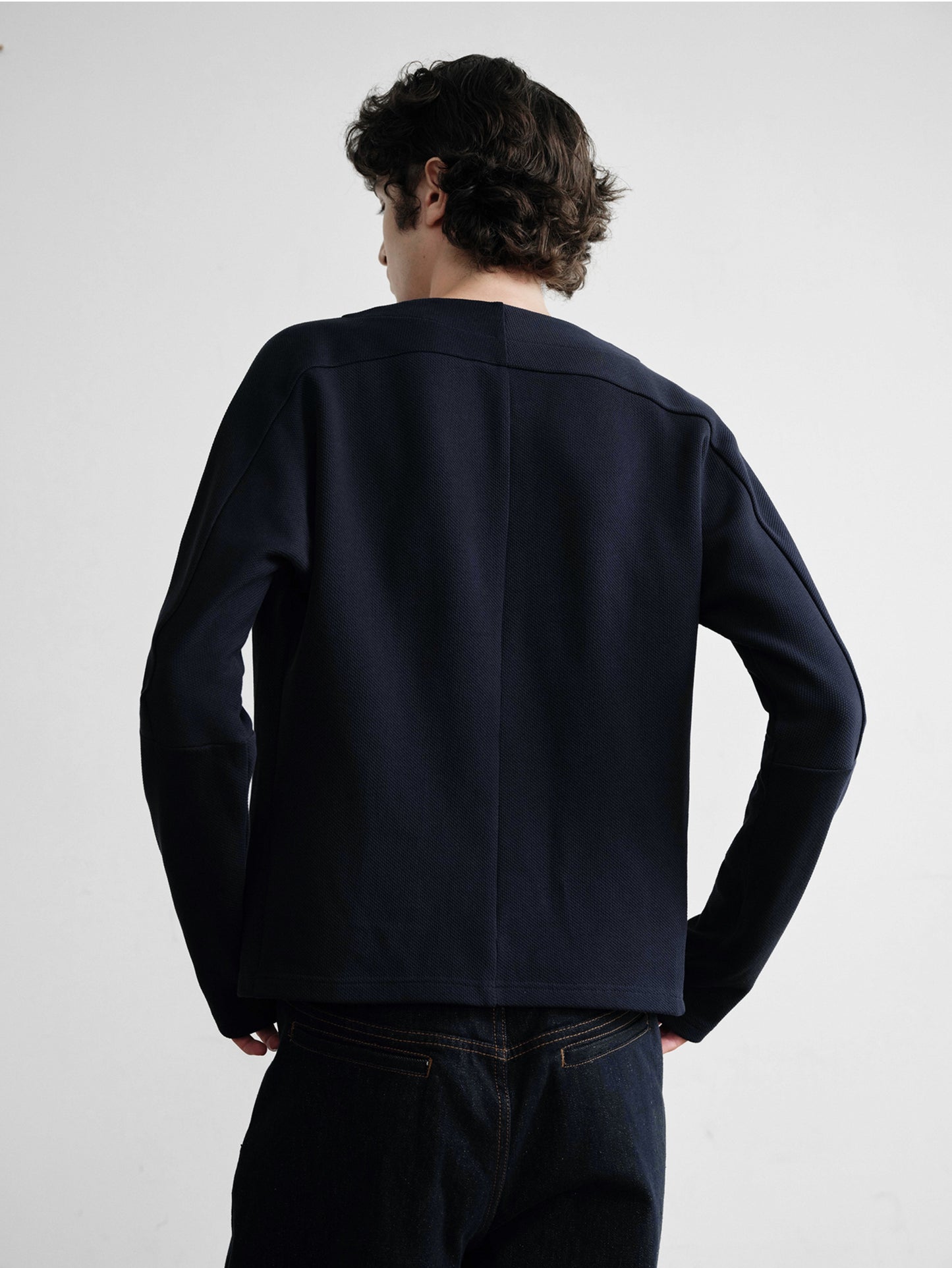 Pleated Single-Cut T-Shirt