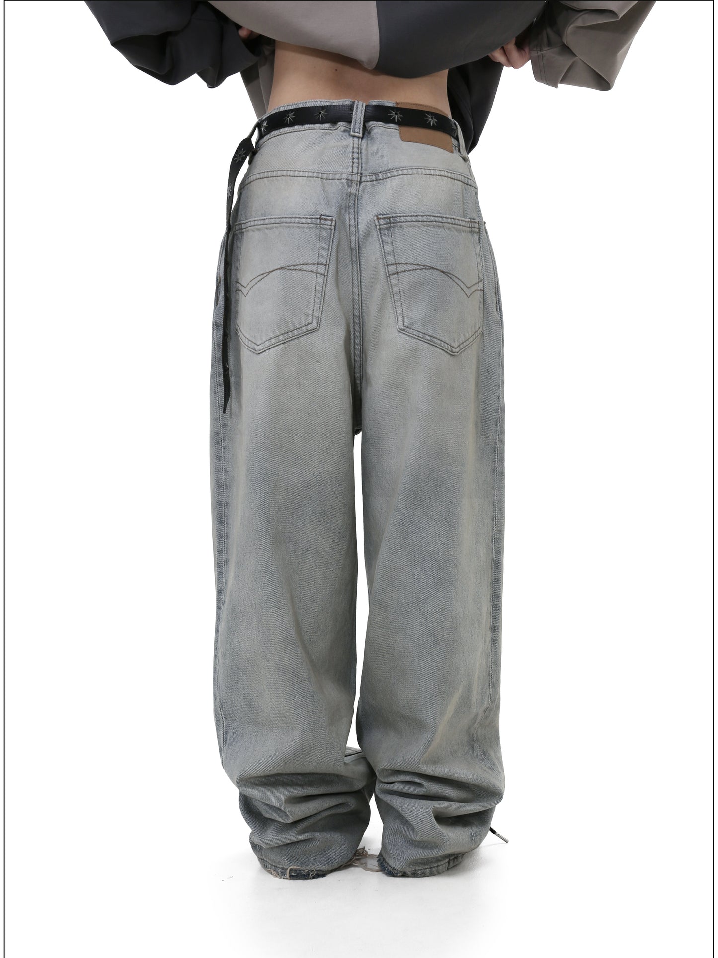 Heavyweight Damaged Jeans