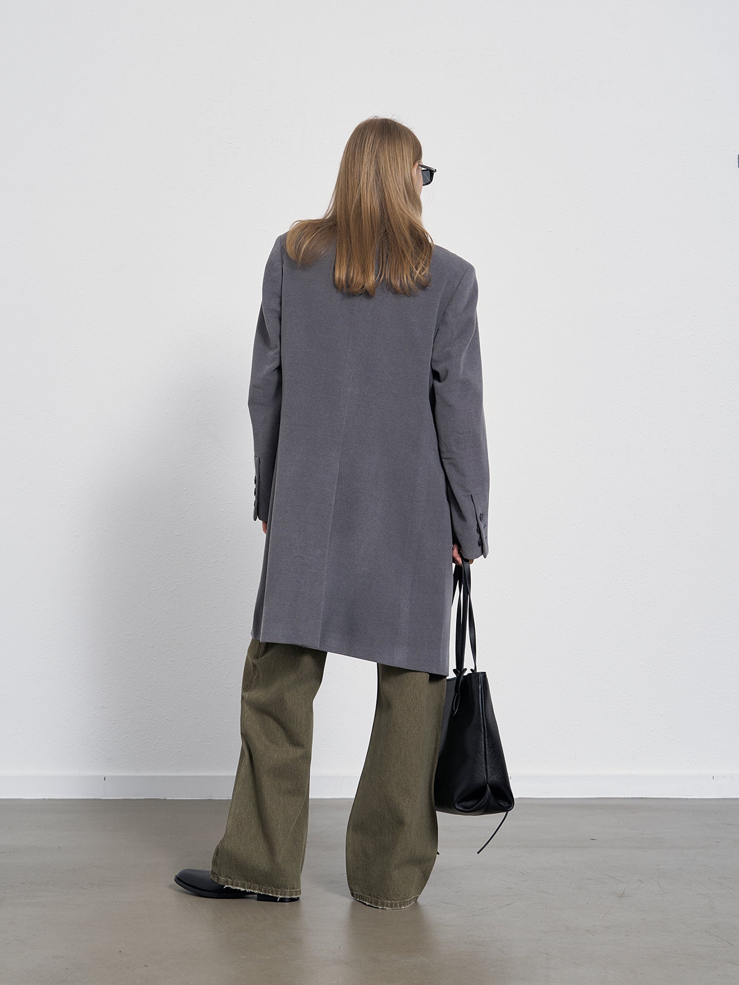 Retro Mid-Rise Denim Pants