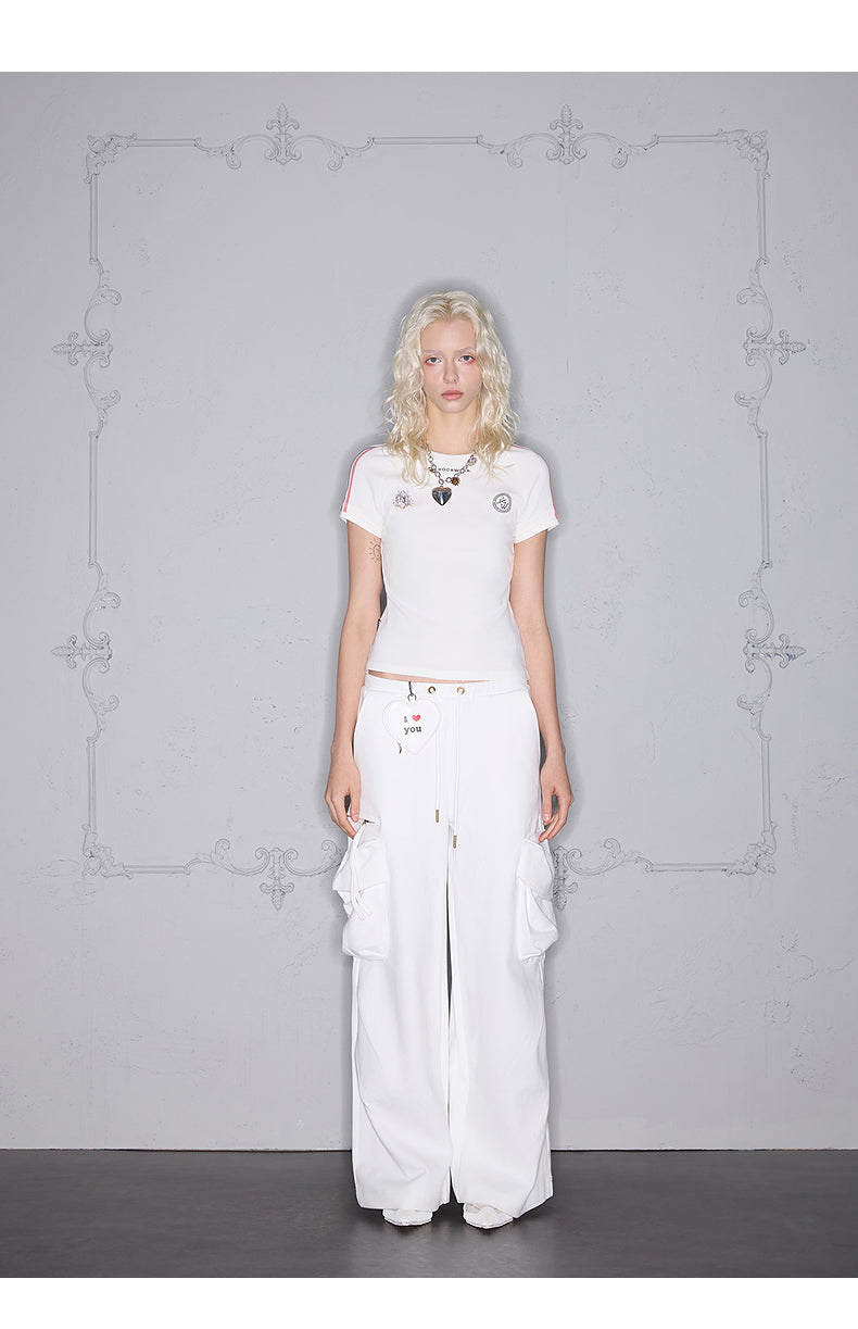 Sports Style Print T-Shirt