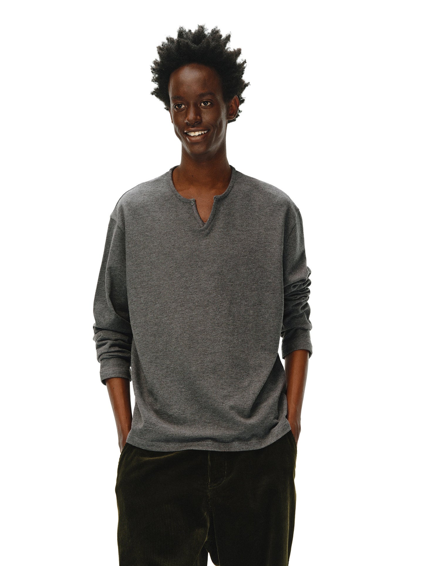 Haute Couture Linen Texture T-shirt