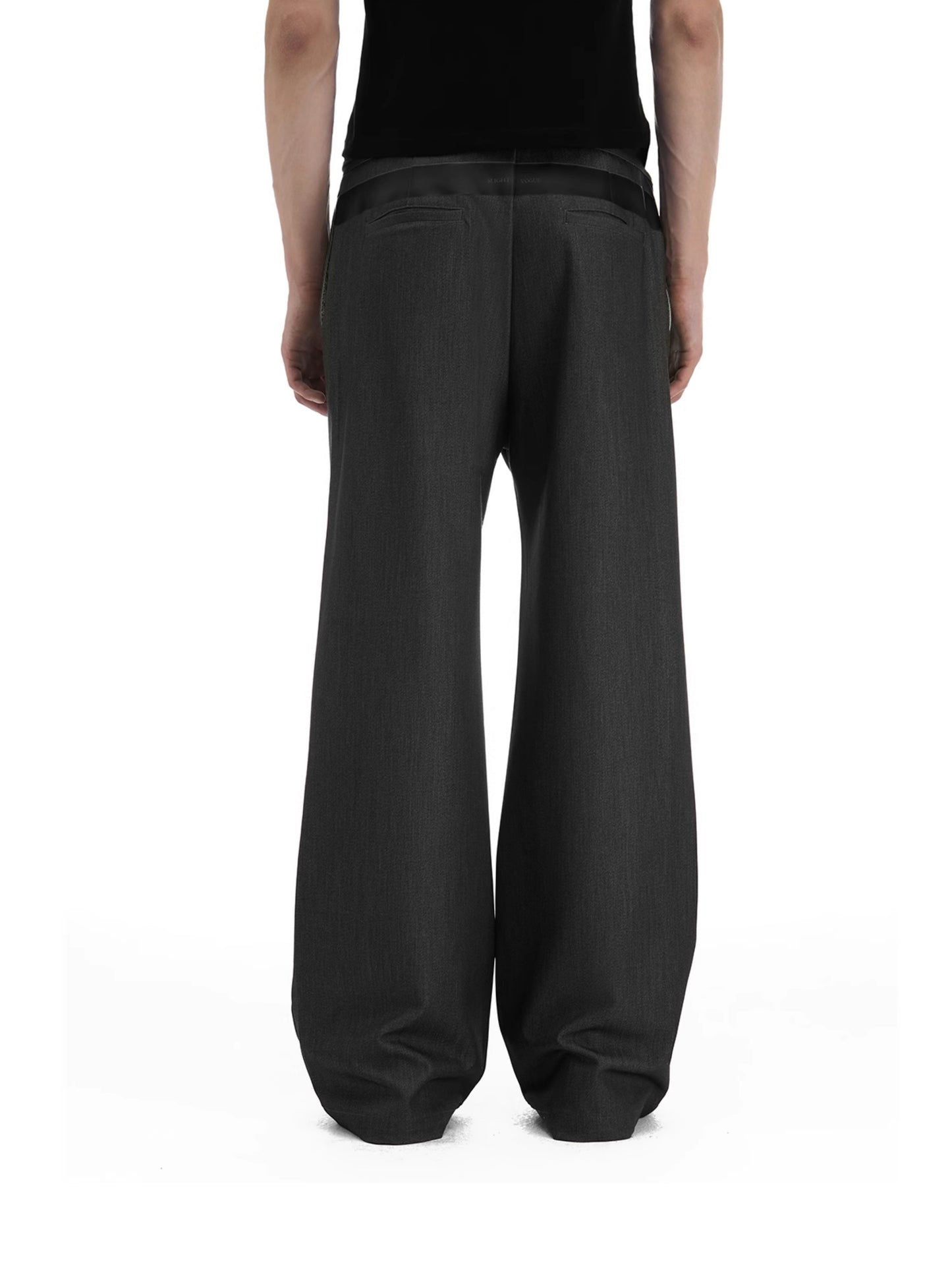 Mid-waist casual pants