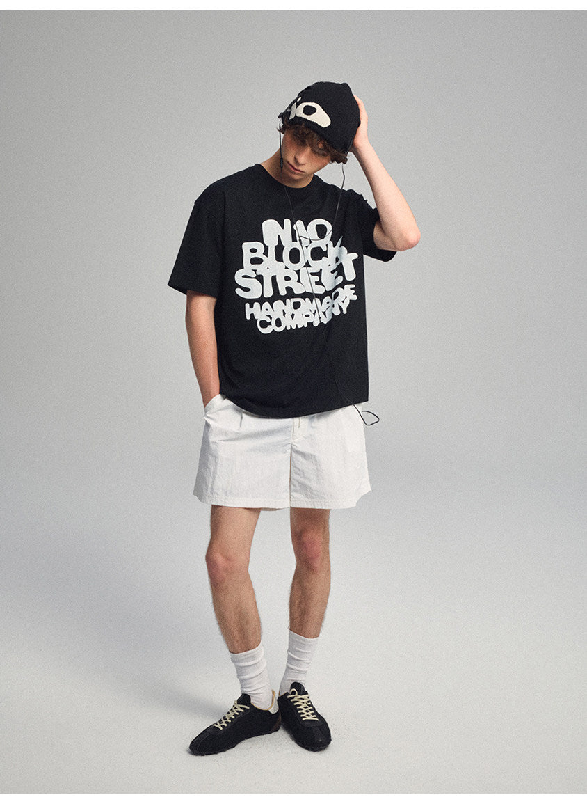 Cooling Water-Pulp Print T-Shirt