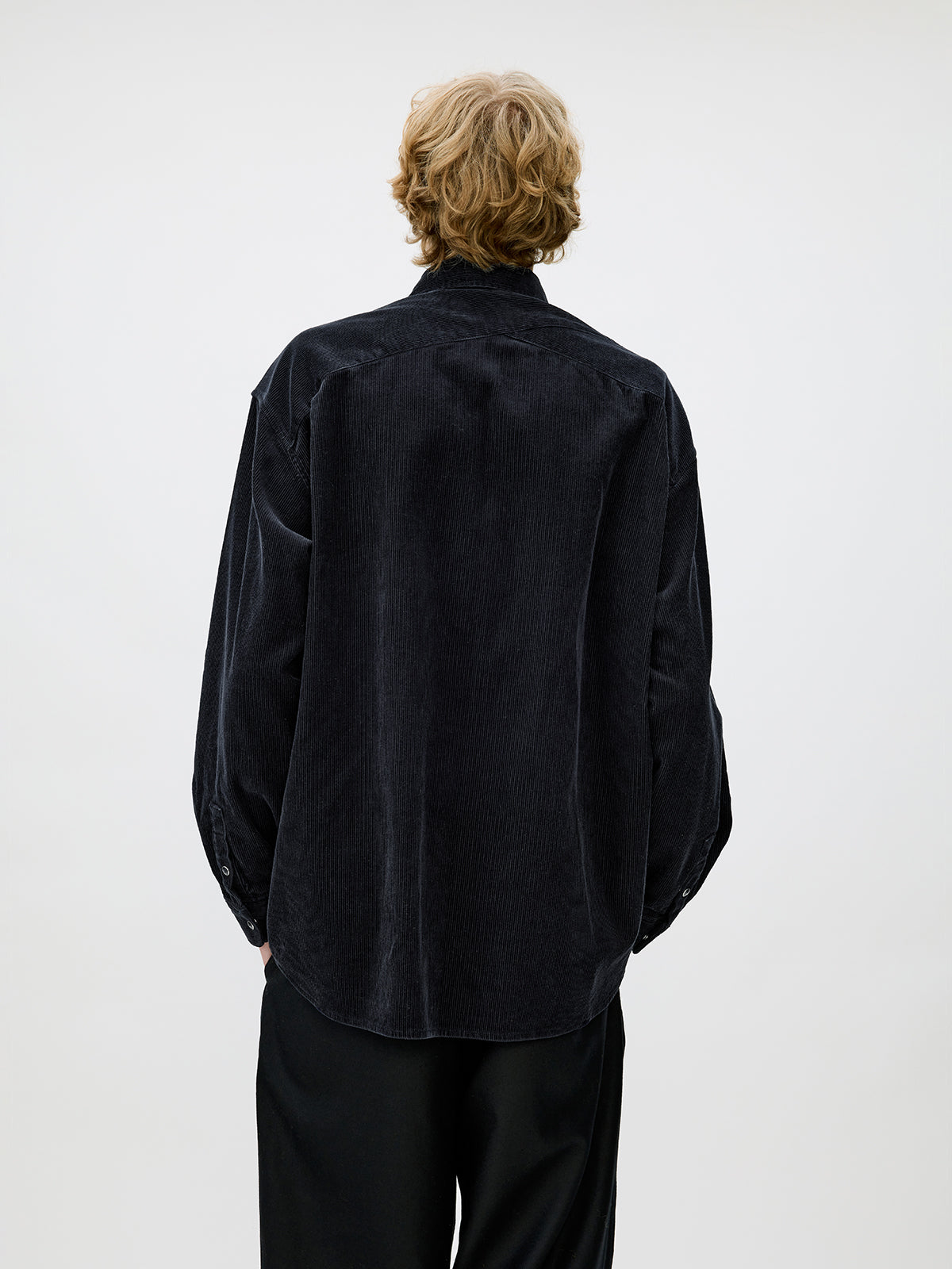 Corduroy Shirt with Pockets