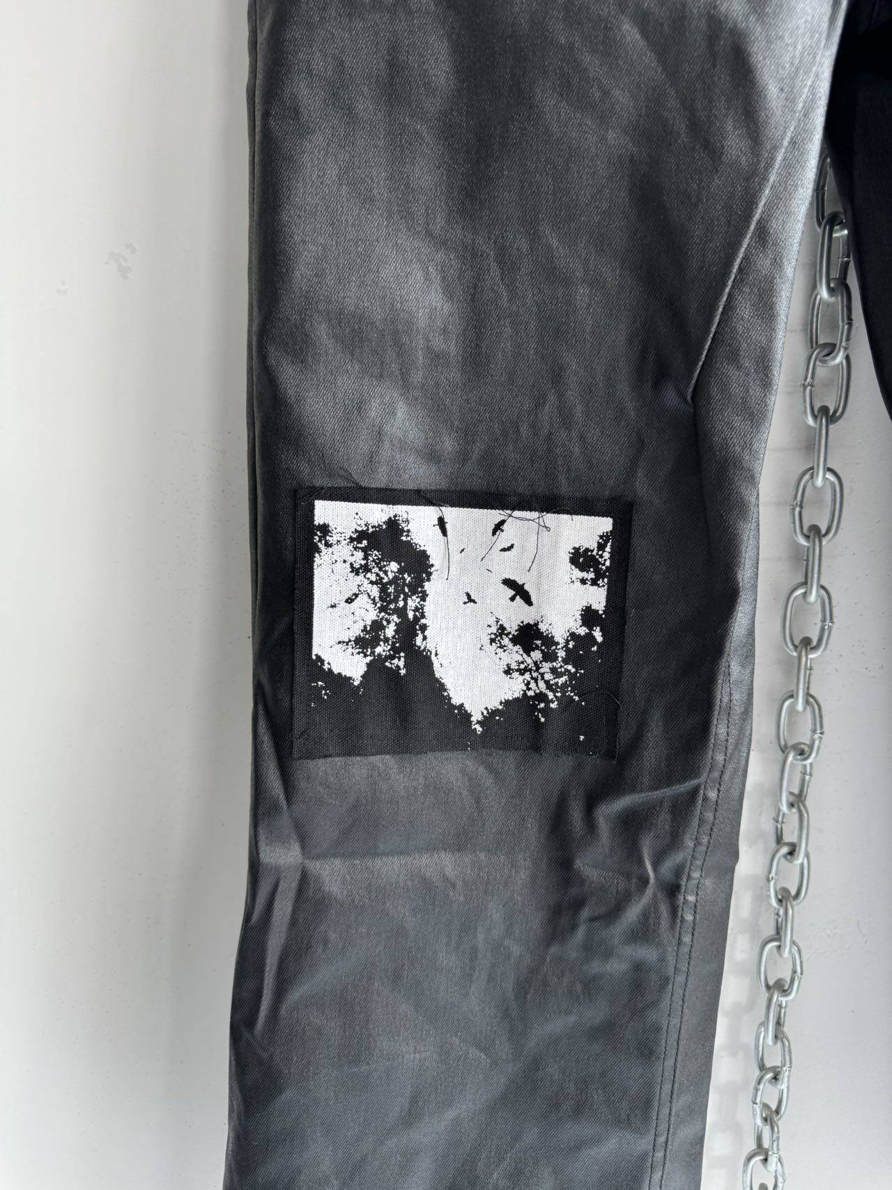 Unisex Wax-Coated Jeans