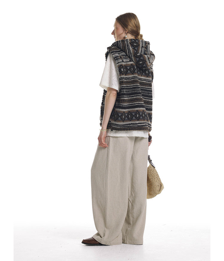 Fleece Hooded Vest