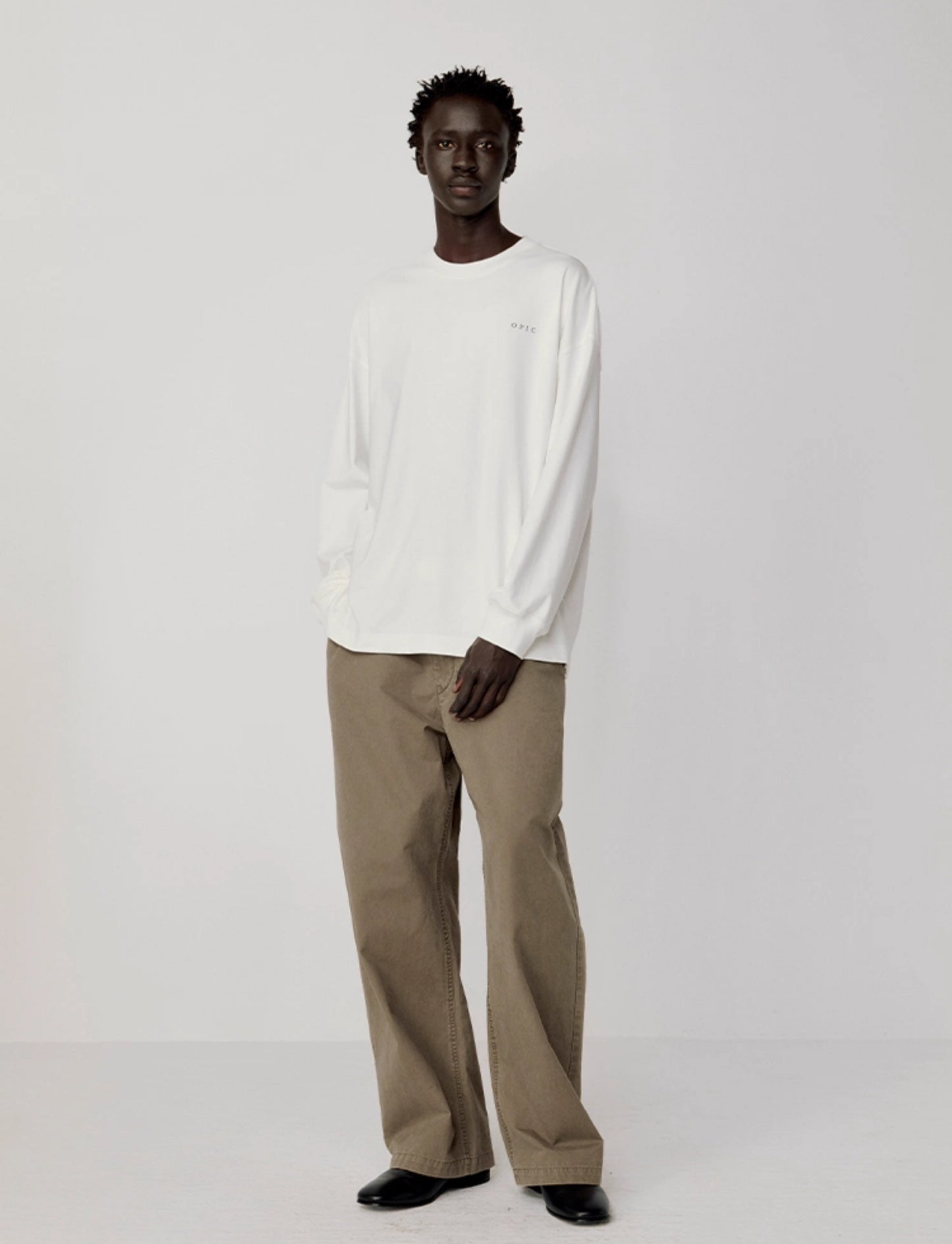 Wash Straight Casual Pants