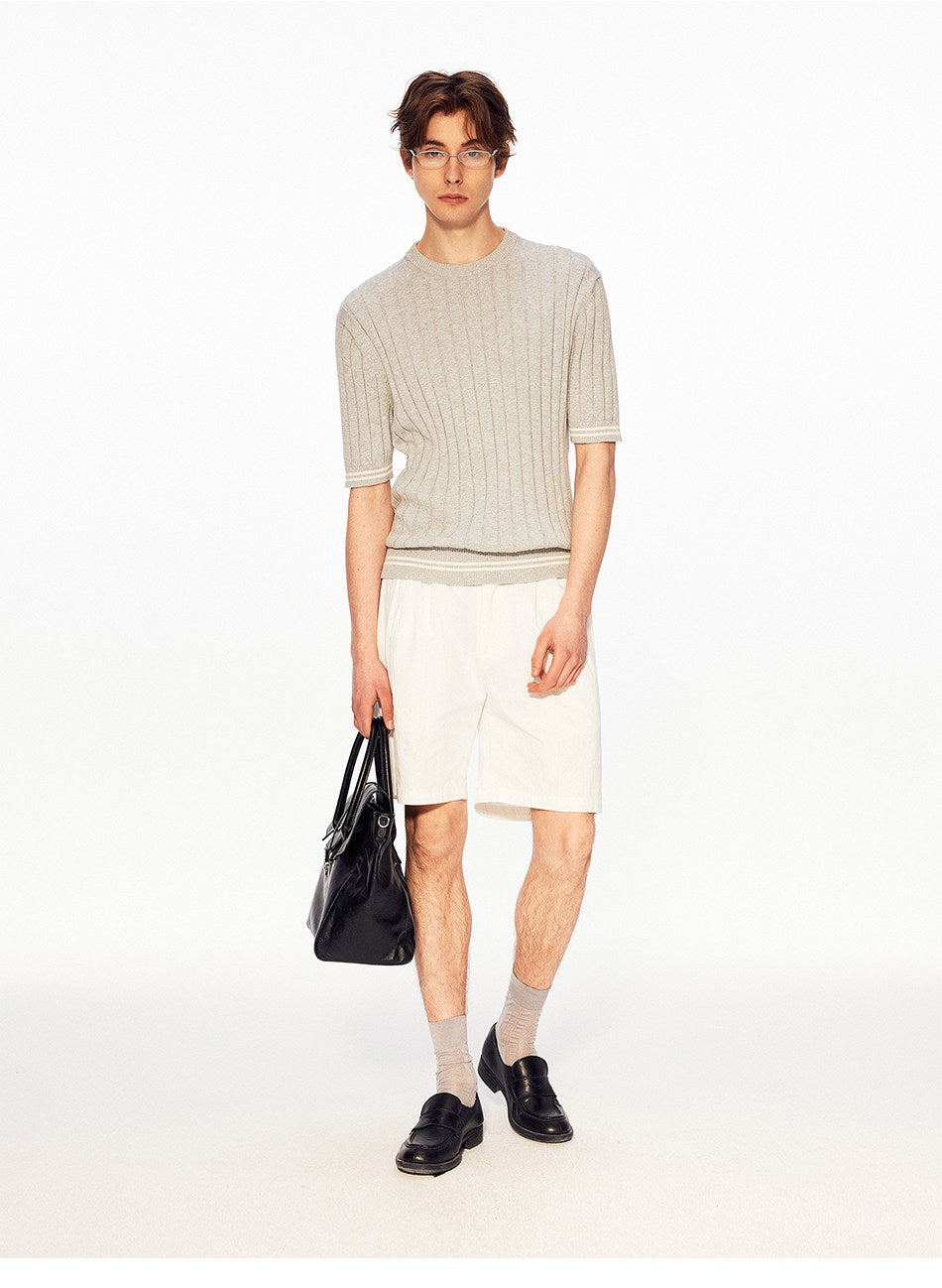Loose-fit Non-slip Knitted Shirt