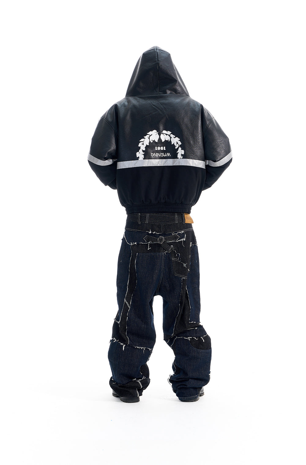 Reflector Leather Jacket