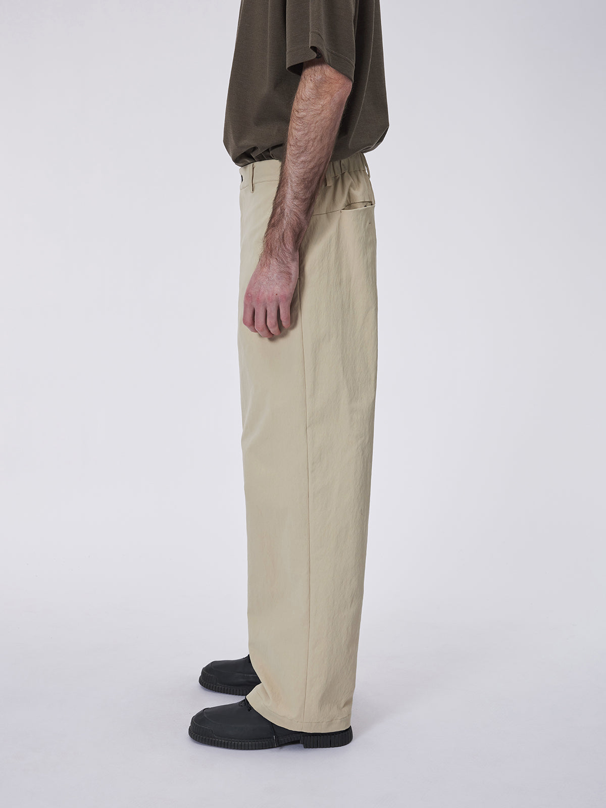 Water-repellent Straight Pants