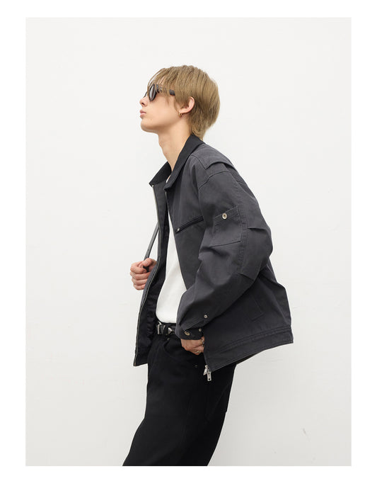 Detroit Collar Quilted Jacket