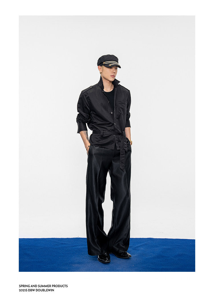 Loose Wide-Leg Casual Pants