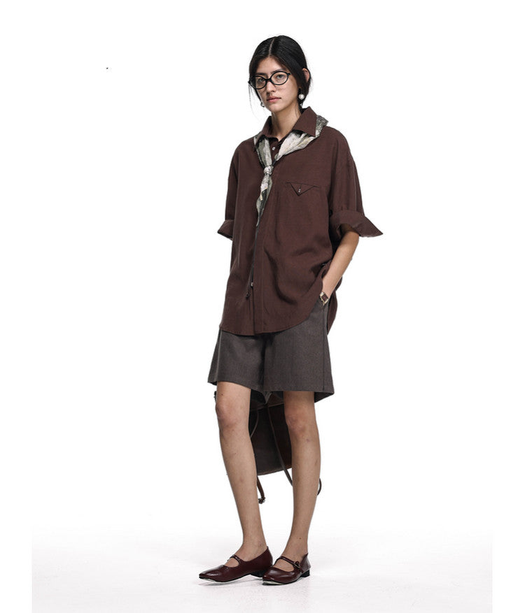 Lyocell Linen Blend Shirt