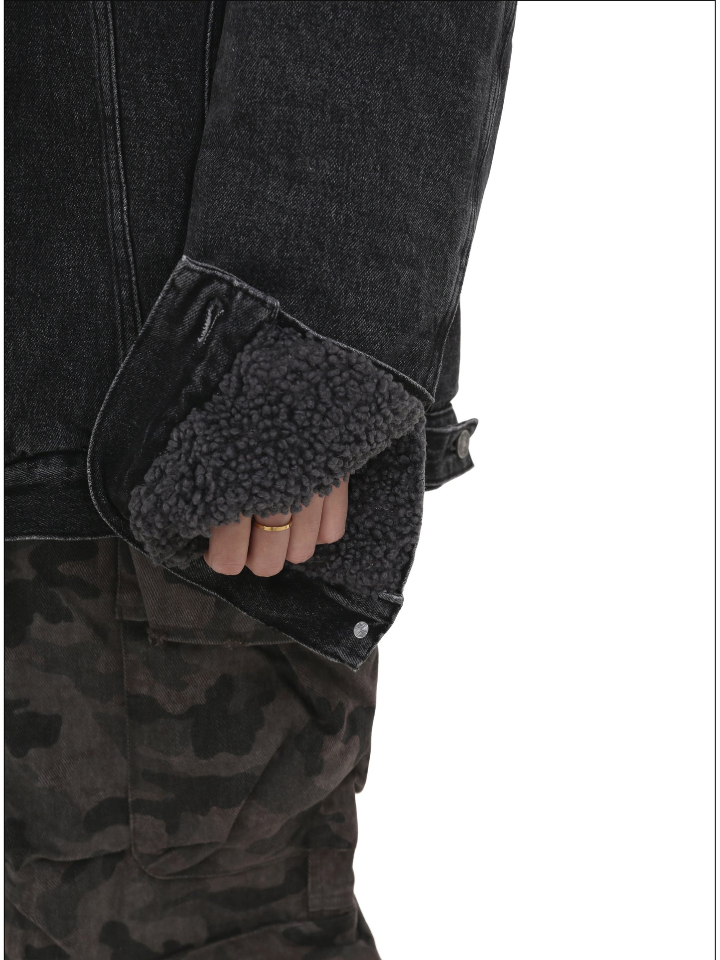 Damaged Thick Denim Jacket