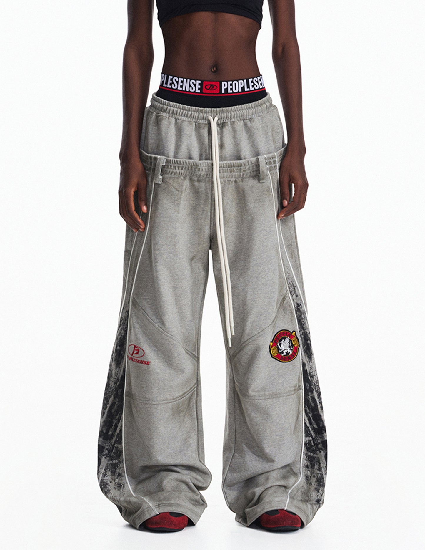 Double-Waist Sweatpants