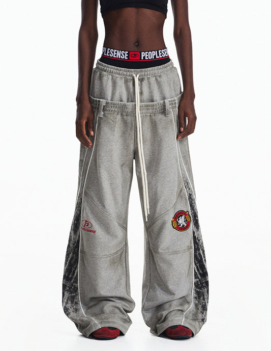 Double-Waist Sweatpants