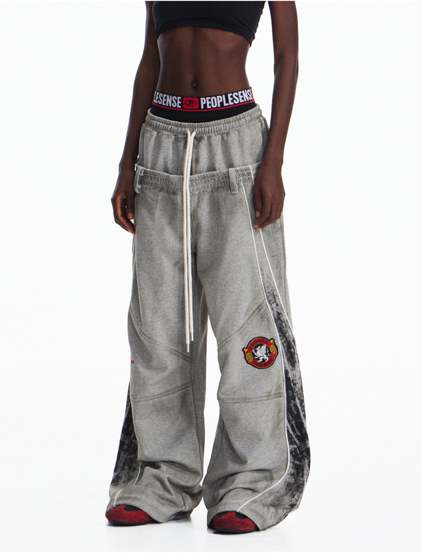 Double-Waist Sweatpants