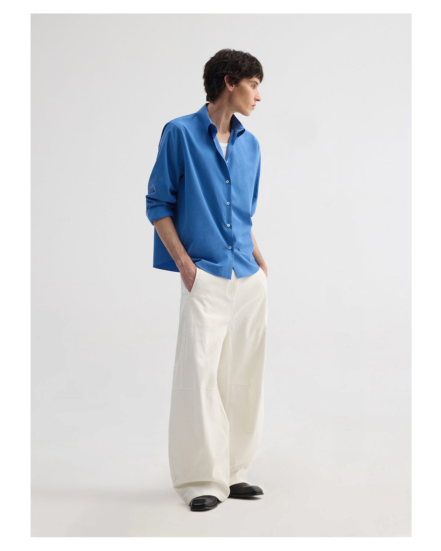 Minimalist Short-Sleeve Shirt