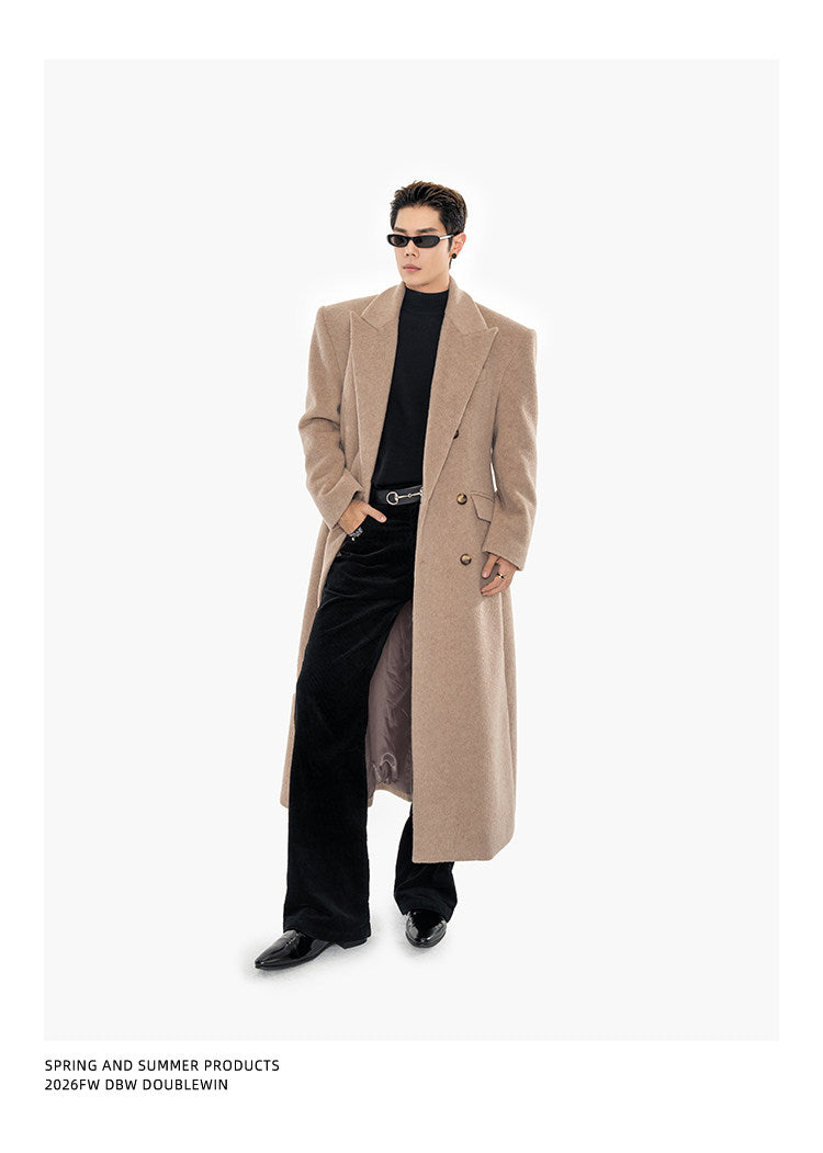 Simple Wool Long Coat