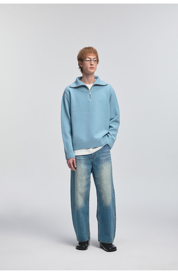 Heavyweight Distressed Jeans