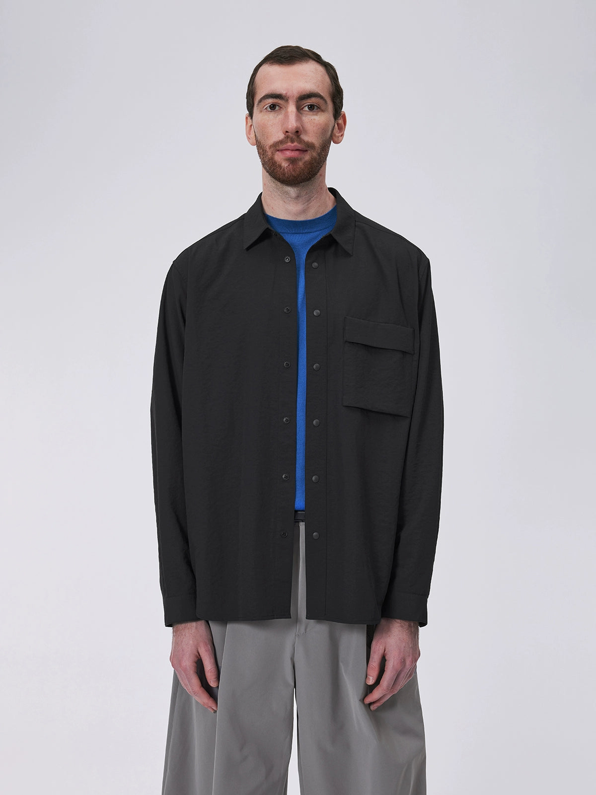 UV-cut wrinkle-resistant shirt