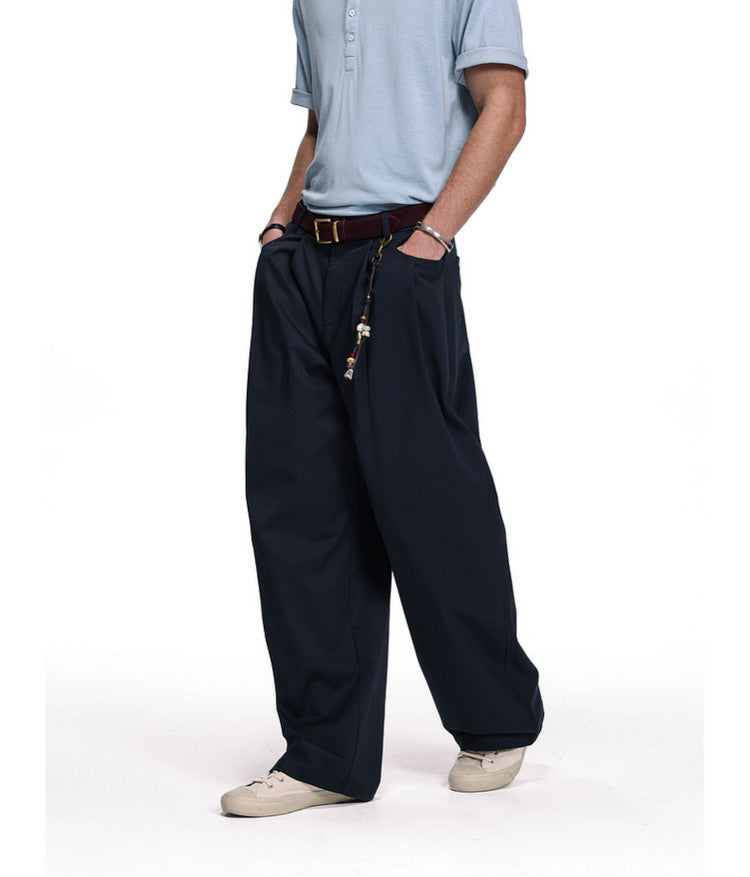 Slim Fit Straight Leg Casual Pants