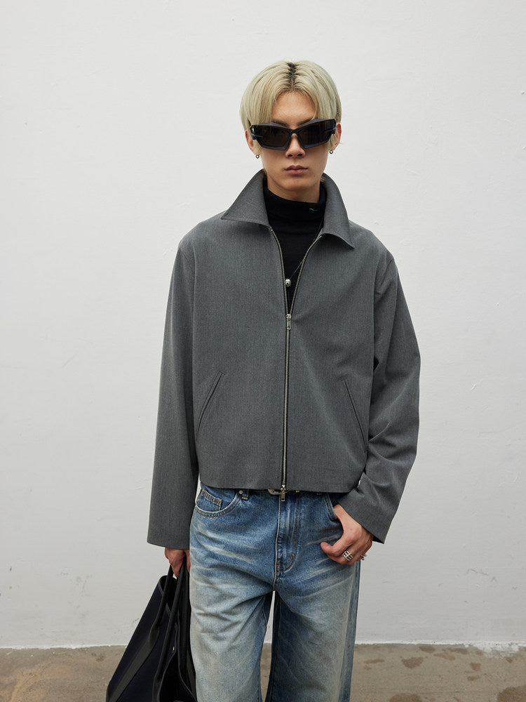 Short Wide Sleeve Jacket