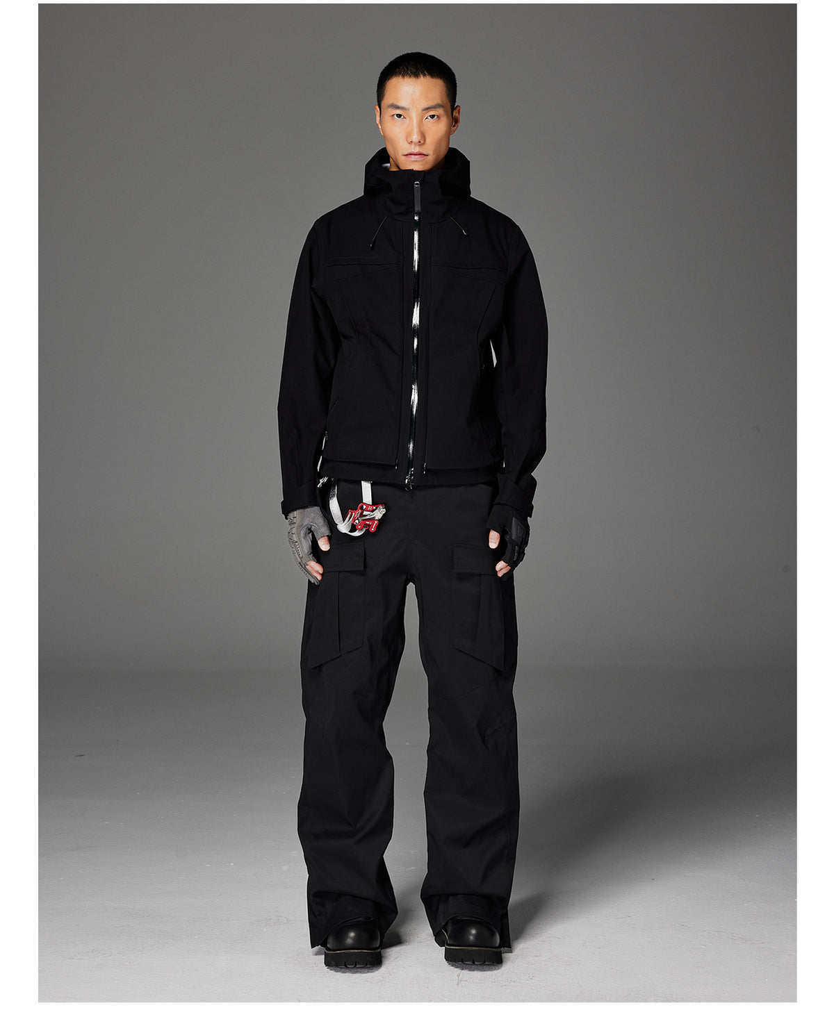 3-Zipper Fully Rubber-Coated Shock Jacket