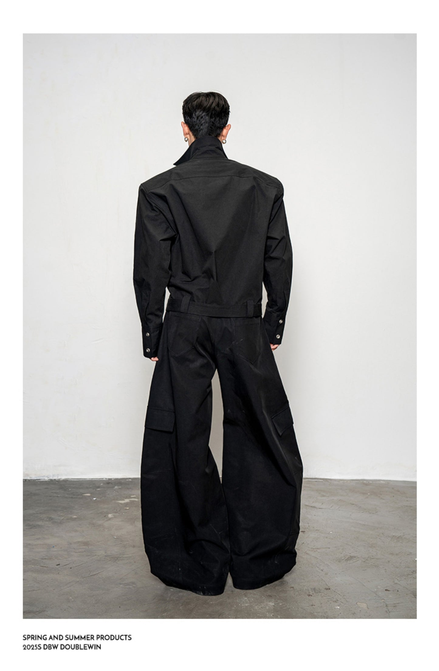 Large Pocket Wide Leg Pants