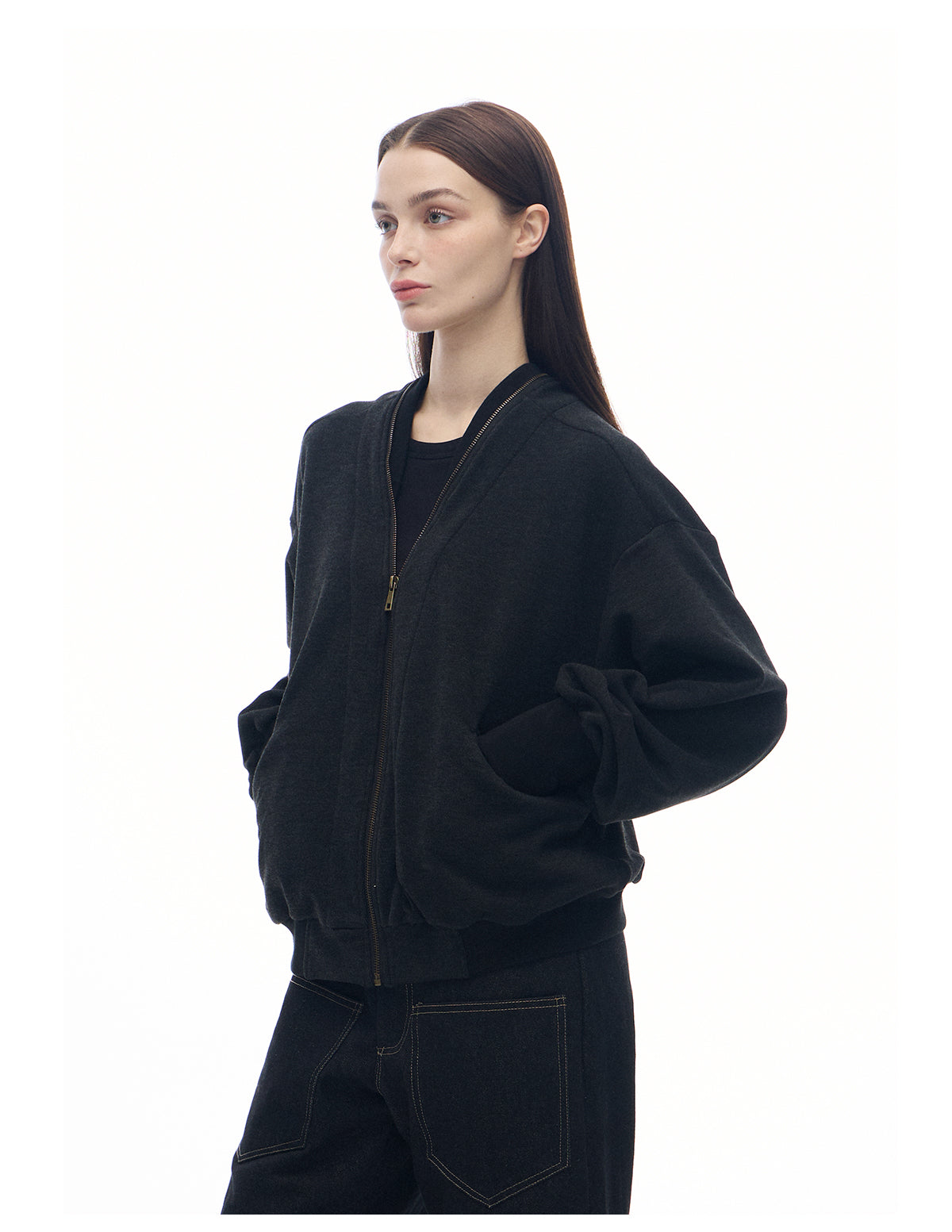 Zip Baseball Sweatshirt