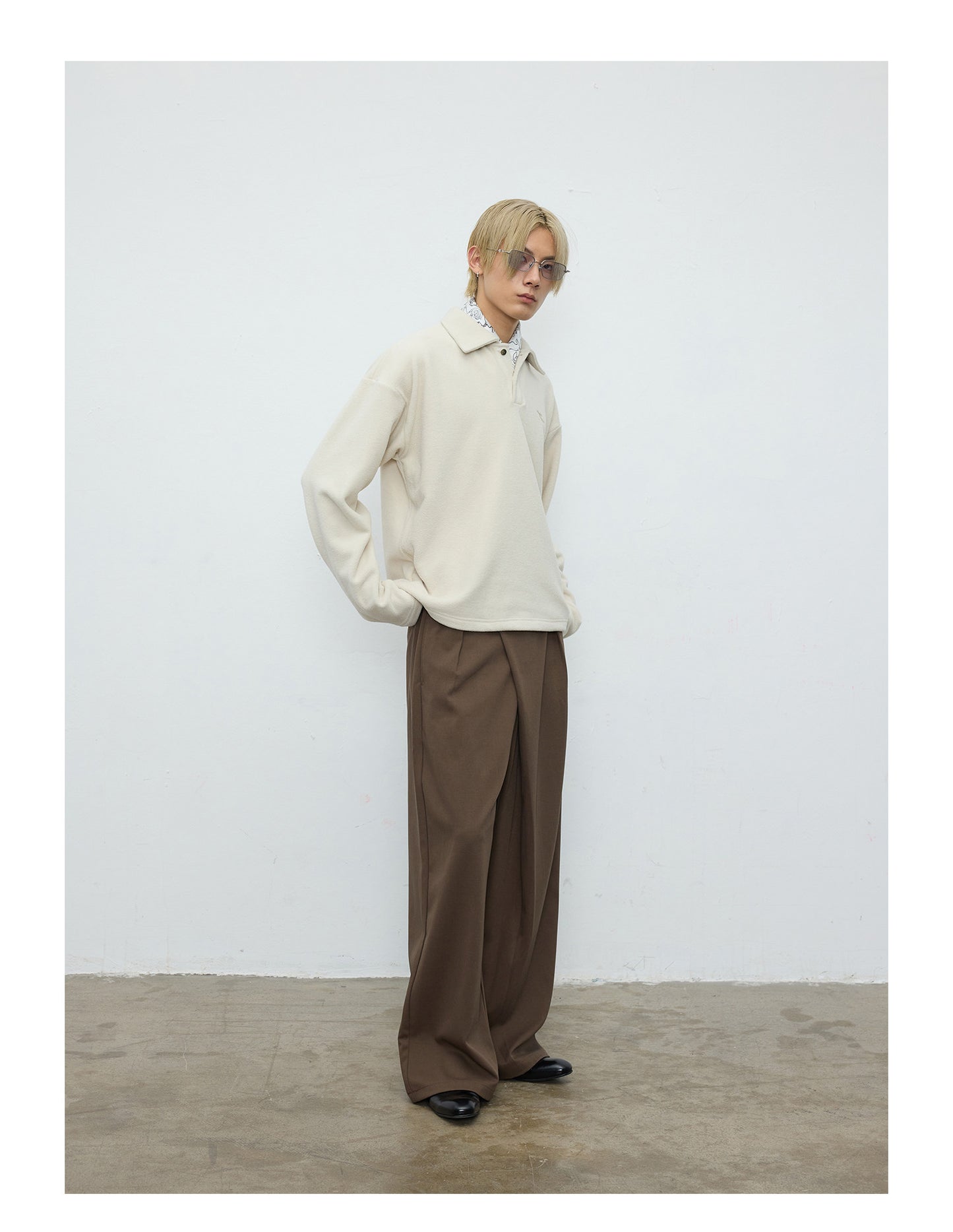 Asymmetrical Casual Pants