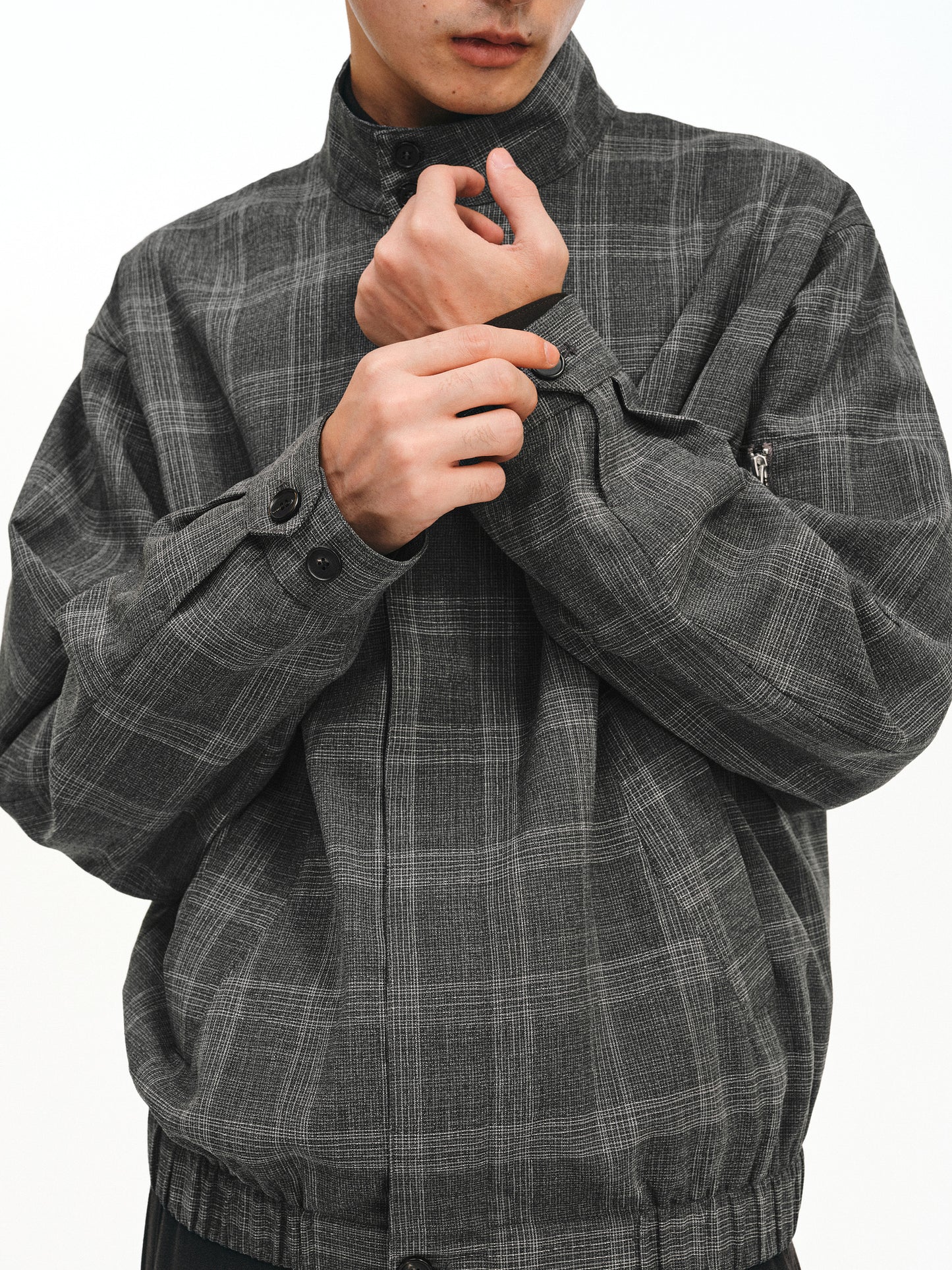 Wool Harrington Jacket