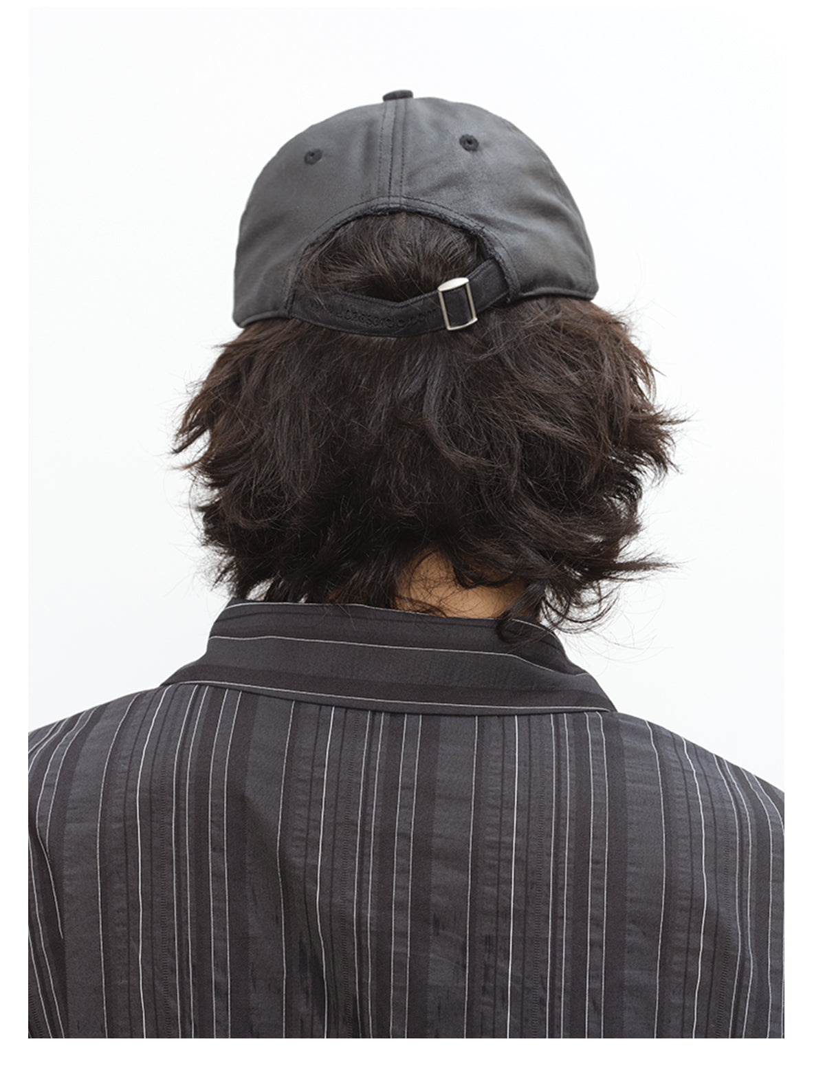 Distressed Cap with Embroidery