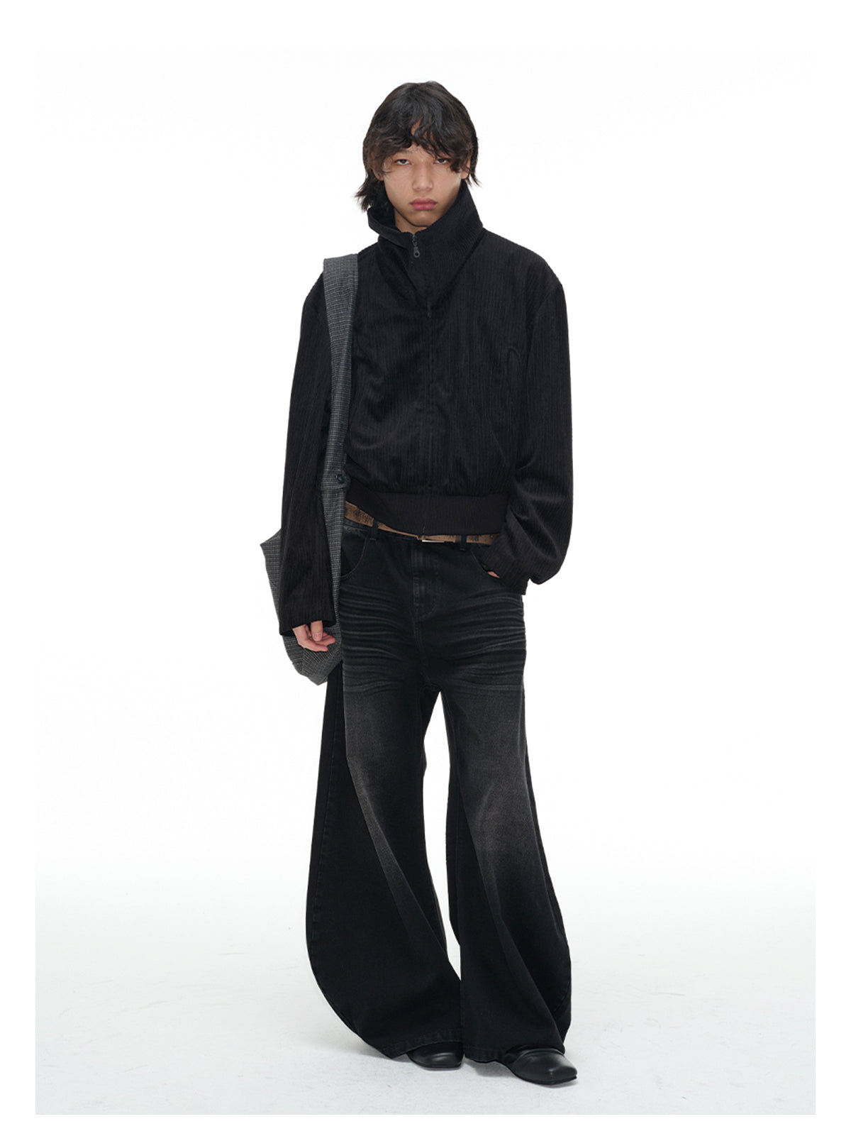 Stand-up collar jacket